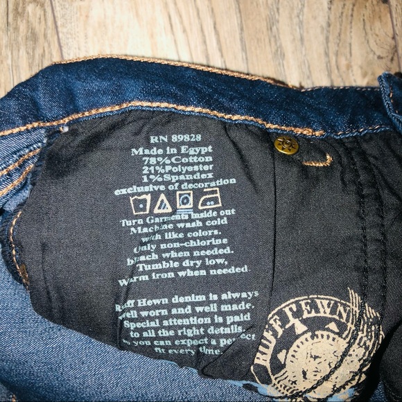 Ruff Hewn Bermuda Denim Shorts - Picture 8 of 8